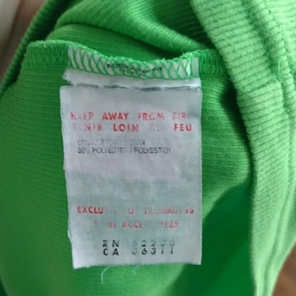Puma Green White USPDRY Tank w/Striped Logo - M - Picture 4 of 8